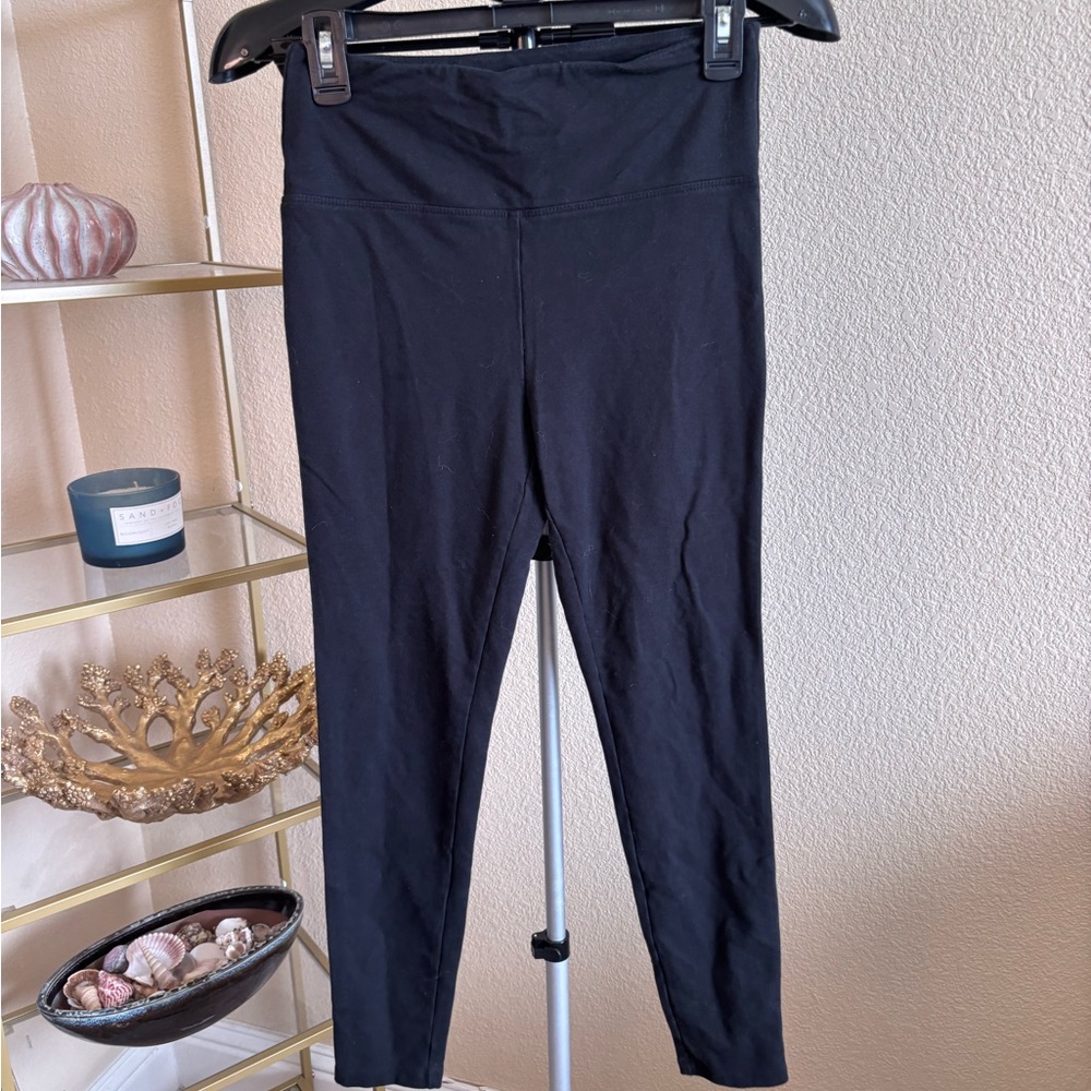 Max & Mia Black Leggings Women’s Small Cotton Modal Stretch Lounge Pants